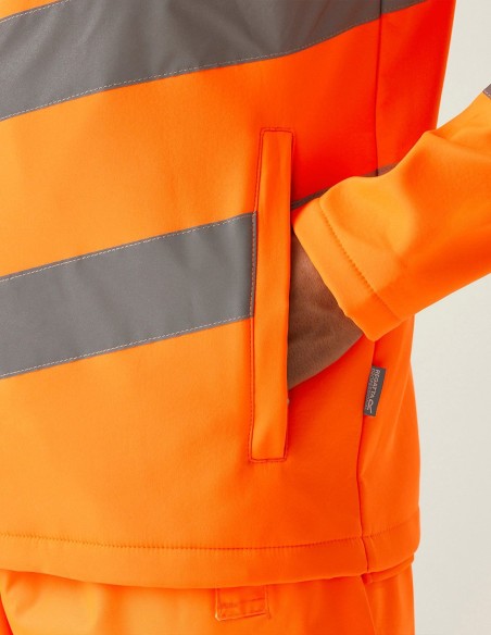 Regatta Hi-Vis Pro Contract Ablaze 2-Layer Softshell