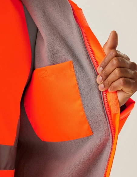 Regatta Hi-Vis Pro Contract Dover Jacket