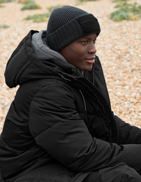 Beechfield Zip Patch Beanie