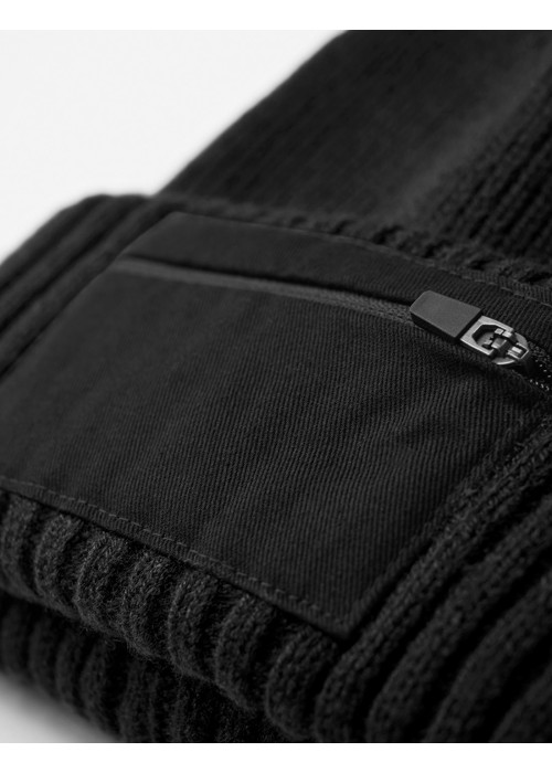 Beechfield Zip Patch Beanie