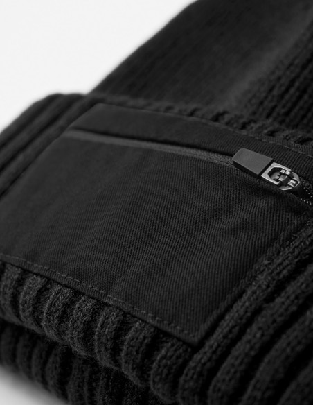 Beechfield Zip Patch Beanie