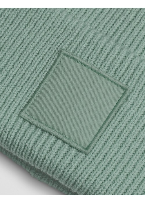 Beechfield Deep-Cuffed Tonal Patch Beanie