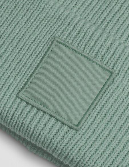Beechfield Deep-Cuffed Tonal Patch Beanie