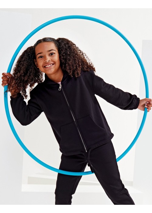 TriDri® Kids Recycled Cropped Oversize Full-Zip...