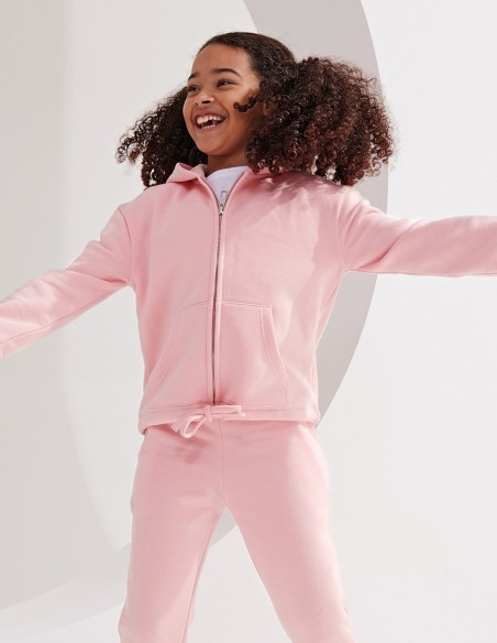 TriDri® Kids Recycled Cropped Oversize Full-Zip Hoodie