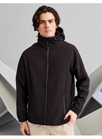 2786 Hooded 2-Layer Softshell Jacket