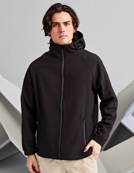 2786 Hooded 2-Layer Softshell Jacket