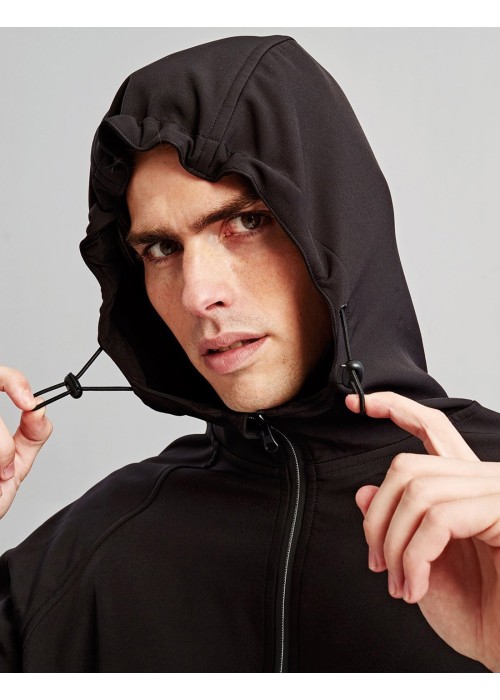 2786 Hooded 2-Layer Softshell Jacket