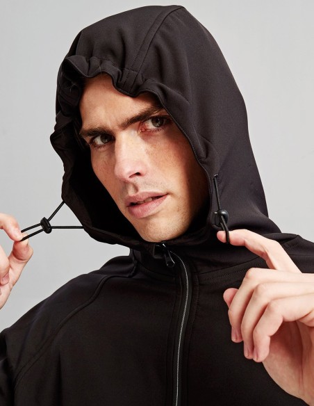 2786 Hooded 2-Layer Softshell Jacket