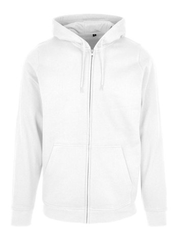 Build Your Brand Basic Zip Hoodie