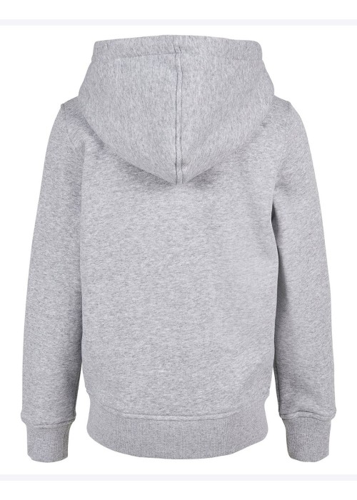Build Your Brand Organic Kids Basic Zip Hoodie
