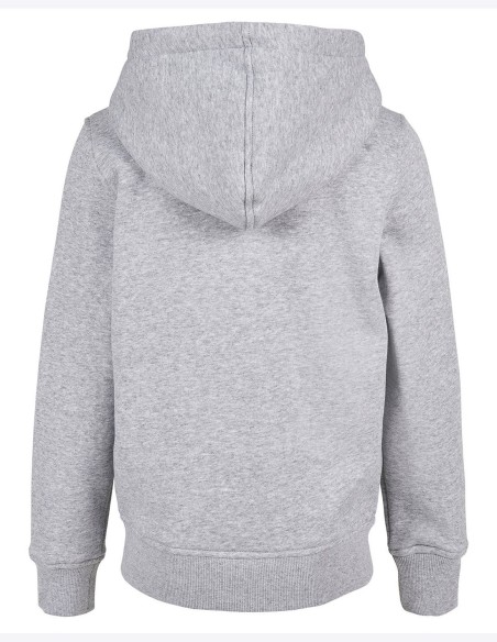 Build Your Brand Organic Kids Basic Zip Hoodie