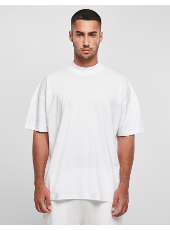 Build Your Brand Oversized Mock Neck Tee