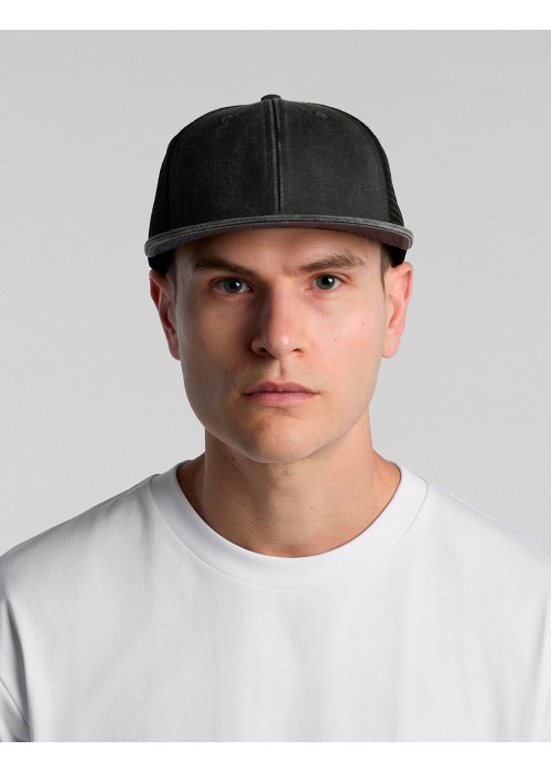 AS Colour Stock Faded Trucker Cap | Durable & Customisable