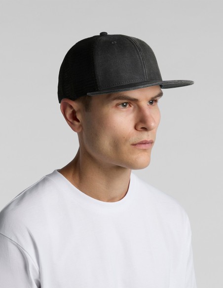 AS Colour Stock Faded Trucker Cap | Durable & Customisable