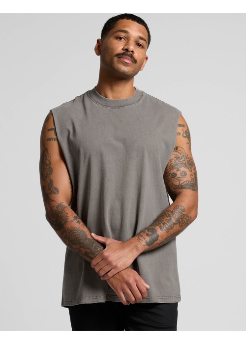 AS Colour Heavy Faded Tank | Boxy Fit & Durable Style