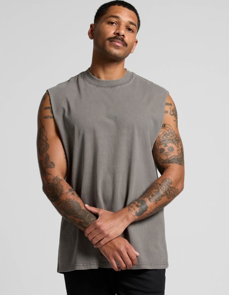 AS Colour Heavy Faded Tank | Boxy Fit & Durable Style