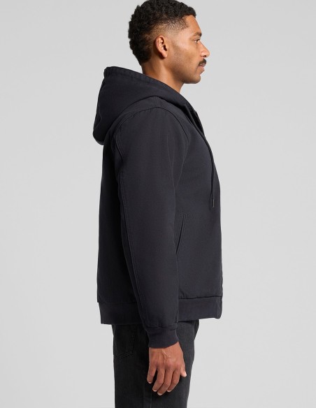 AS Colour Canvas Bomber Hood Jacket | Durable and Customisable