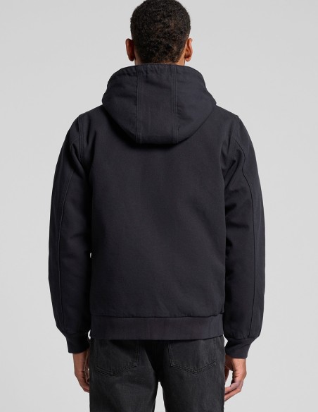 AS Colour Canvas Bomber Hood Jacket | Durable and Customisable