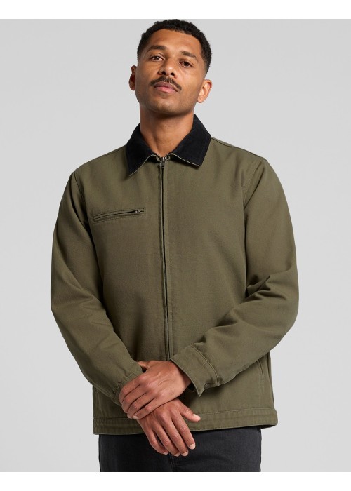 AS Colour Canvas Cord Collar Jacket | Premium Customisable Jacket