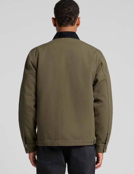 AS Colour Canvas Cord Collar Jacket | Premium Customisable Jacket