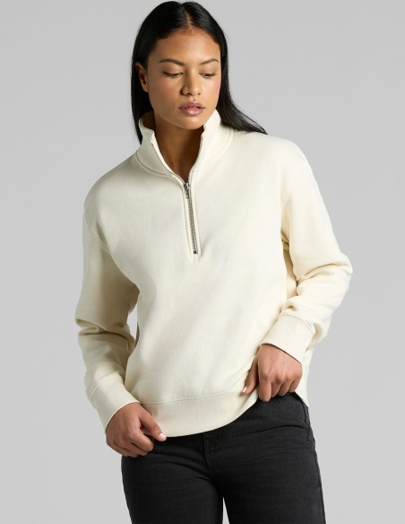 AS Colour Women's Stencil Half Zip Crew | Comfortable and Durable