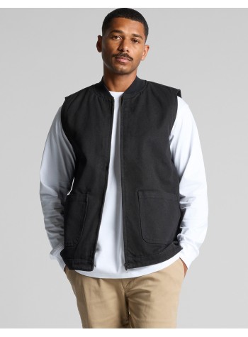 AS Colour Canvas Heavy Vest | Durable & Customisable Workwear