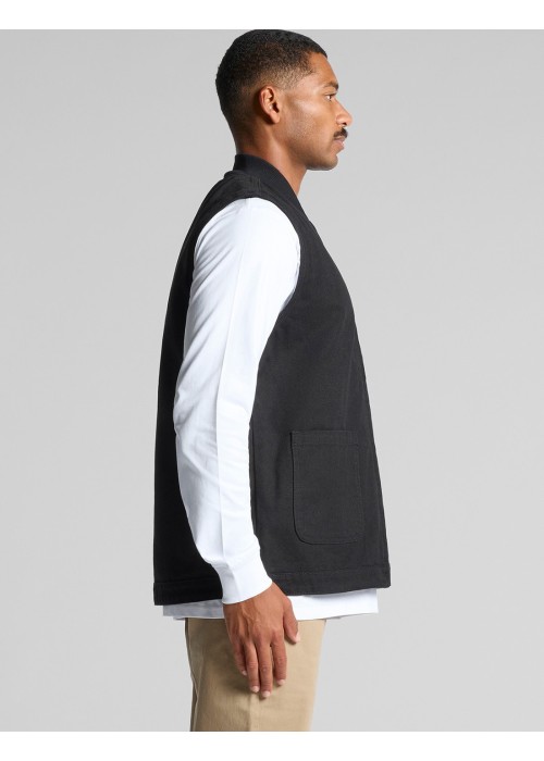 AS Colour Canvas Heavy Vest | Durable & Customisable Workwear
