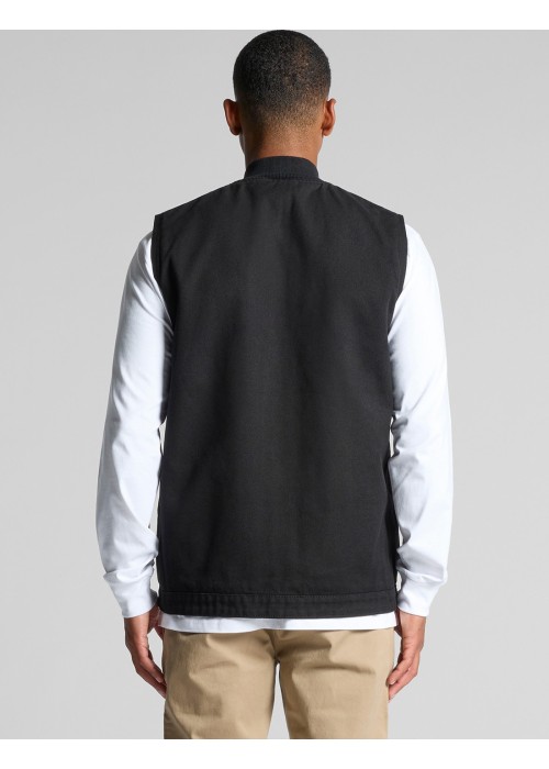 AS Colour Canvas Heavy Vest | Durable & Customisable Workwear