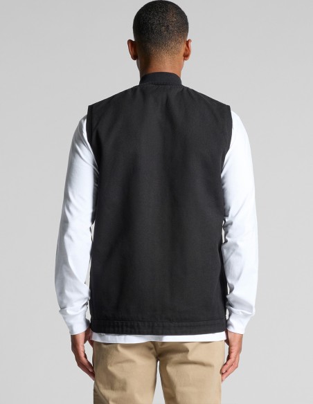 AS Colour Canvas Heavy Vest | Durable & Customisable Workwear
