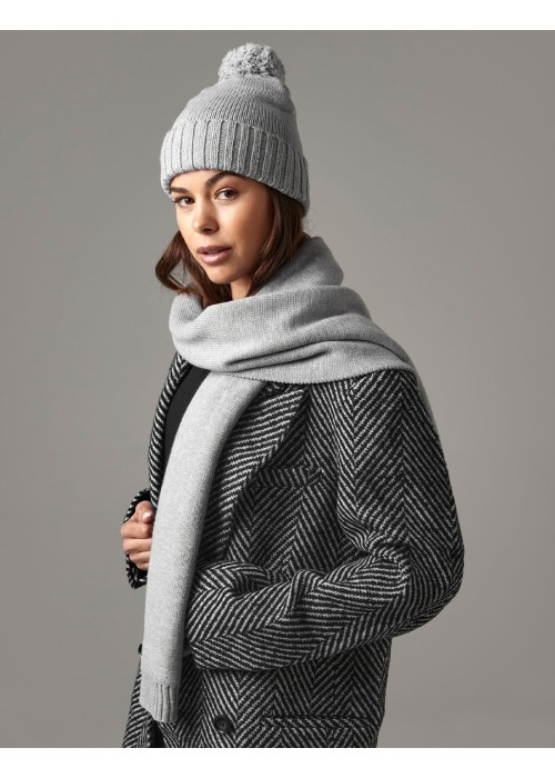 Beechfield Knitted Scarf & Beanie Gift Set