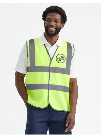 100 of our best selling Hi-Vis Waistcoats with FREE LOGO PRINTING and FREE DELIVERY included. 2