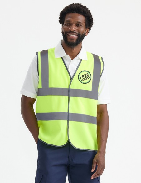 Bundle: 100 Hi-Vis Vests with Free Logo