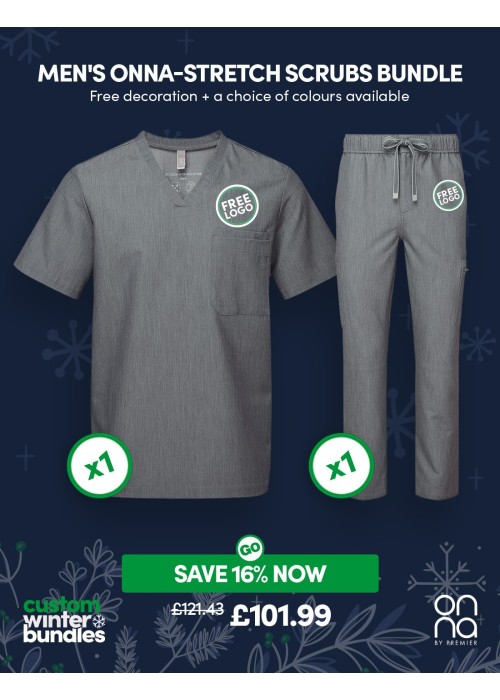 Men's Onna-Stretch Scrubs Bundle