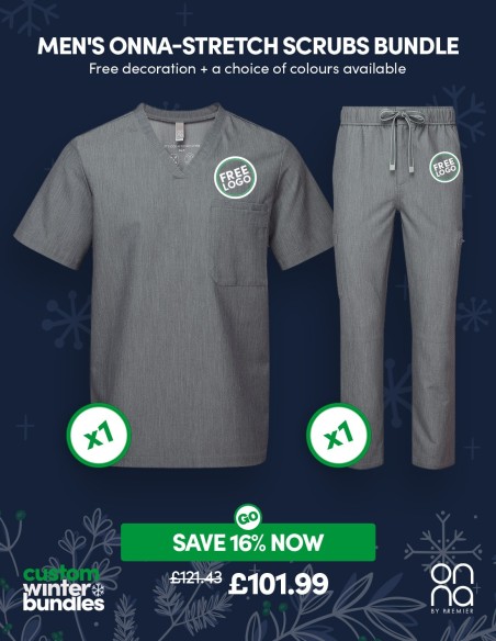 Men's Onna-Stretch Scrubs Bundle