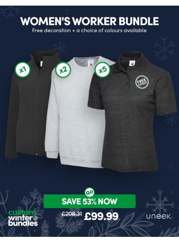 Women's Worker Bundle with Free Logos