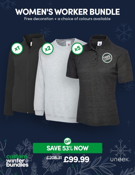 Women's Worker Bundle with Free Logos