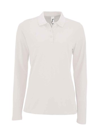 SOL'S Ladies Perfect Long Sleeve Pique Polo Shirt