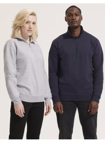 SOL'S Unisex Conrad 1/4 Zip Sweatshirt