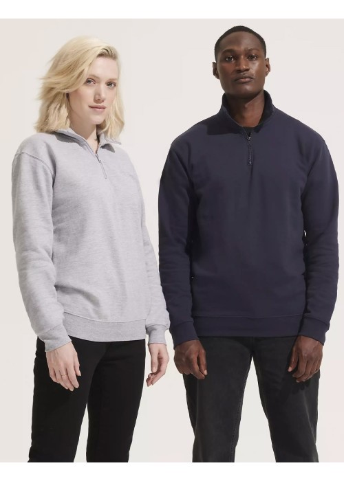 SOL'S Unisex Conrad 1/4 Zip Sweatshirt