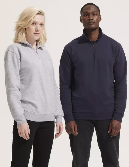 SOL'S Unisex Conrad 1/4 Zip Sweatshirt