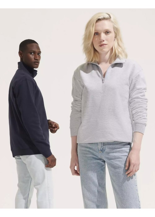 SOL'S Unisex Conrad 1/4 Zip Sweatshirt