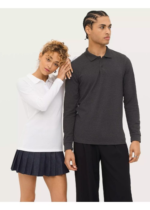 SOL'S Perfect Long Sleeve Piqué Polo Shirt