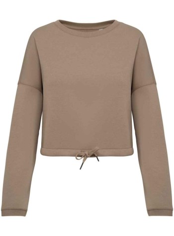 Native Spirit Ladies Oversized Cropped Sweatshirt 2