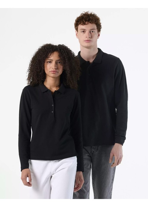SOL'S Winter II Long Sleeve Cotton Piqué Polo...