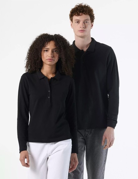 SOL'S Winter II Long Sleeve Cotton Piqué Polo Shirt