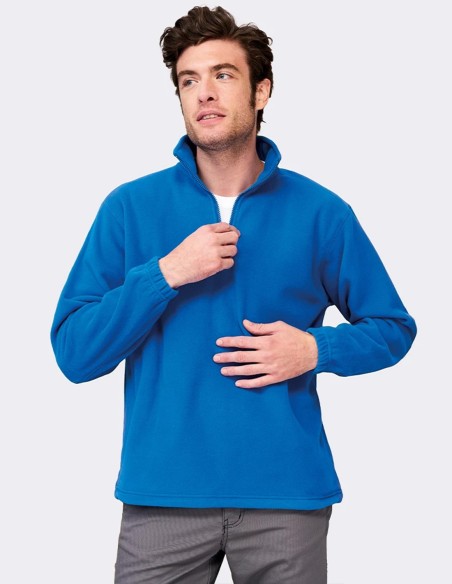 SOL'S Ness Zip Neck Fleece