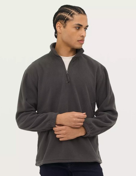 SOL'S Ness Zip Neck Fleece