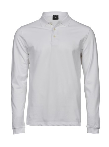 Tee Jays Luxury Stretch Long Sleeve Polo (1406)