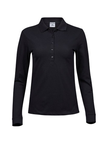 Tee Jays Women’s Luxury Stretch Long Sleeve Polo (146) 2